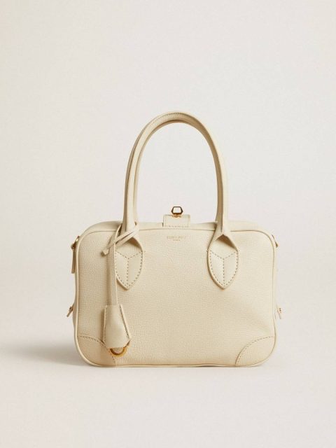 Golden Goose Crossbody Bags Women Vita Bag In Butter-Colored Sheepskin Leather With Gold Details Butter