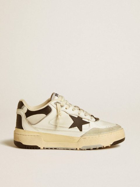 Golden Goose Forty2 Women’s Forty2 With Black Star And Black Leather Heel Tab Women