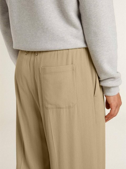Golden Goose Jeans & Pants Men's Travertine-Colored Joggers Travertine Men - Image 5