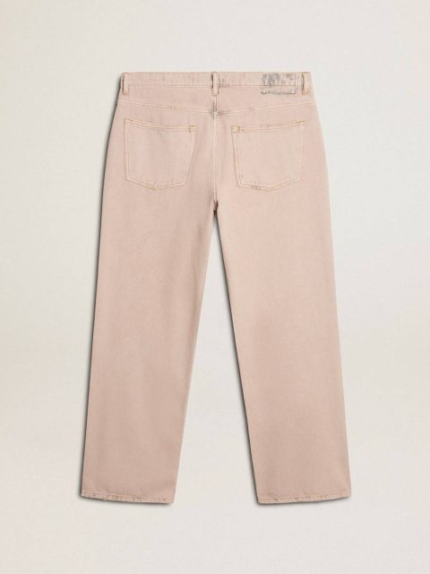 Golden Goose Men Pink Men's Pink Dyed Jeans Jeans & Pants - Image 5