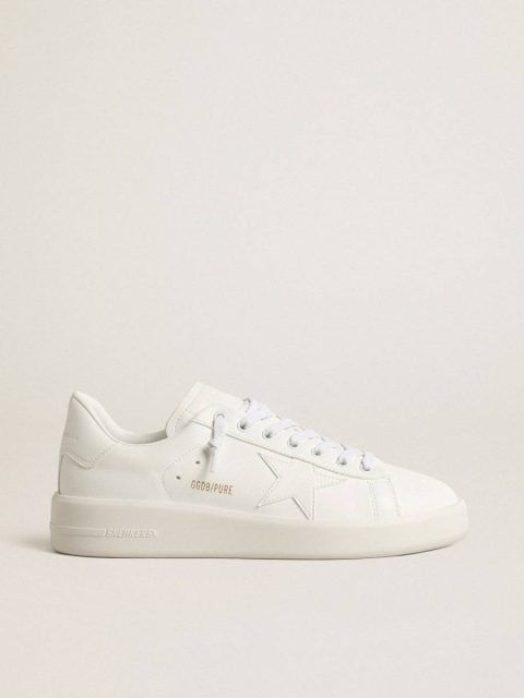 Golden Goose Men’s Bio-Based Purestar With White Star And Heel Tab Men Purestar