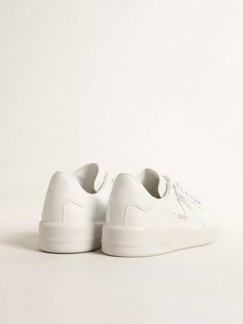 Golden Goose Men’s Bio-Based Purestar With White Star And Heel Tab Men Purestar - Image 5