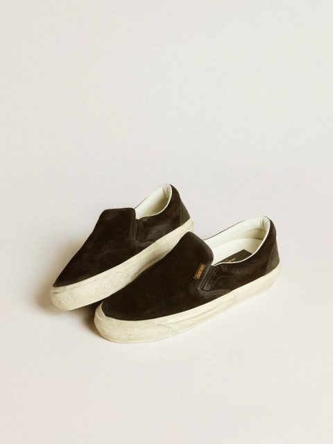 Golden Goose Men's Vce Penstar In Black Suede With Black Leather Heel Tab Ggdb Classics Men - Image 2