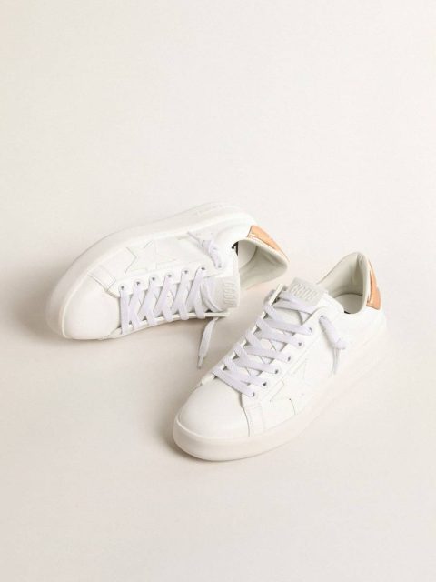 Golden Goose Purestar Women Women's Bio-Based Purestar With Bronze Metallic Leather Heel Tab - Image 2