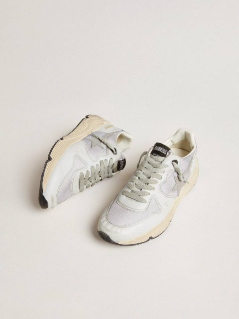 Golden Goose Running Sole Running Sole In Nylon And Nappa With Rubber Star And Leather Heel Tab Women - Image 2
