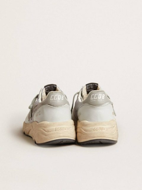 Golden Goose Running Sole Running Sole In Nylon And Nappa With Rubber Star And Leather Heel Tab Women - Image 4