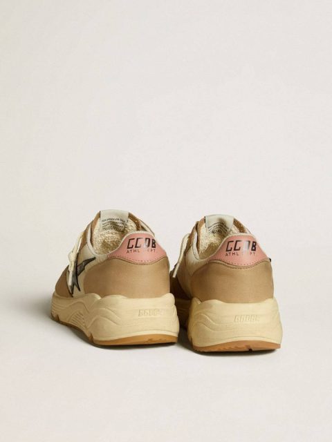 Golden Goose Running Sole Running Sole Ltd In Nylon And Nubuck With Leather Star And Heel Tab Women - Image 5