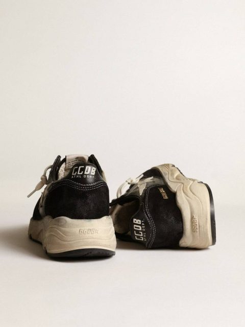 Golden Goose Running Sole Women's Running Sole In Black Nappa And Suede Women - Image 5