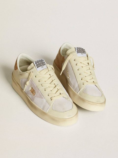 Golden Goose Stardan Ltd With Beige Leather Star And Crocodile Beige Leather Heel Tab Stardan Women - Image 2