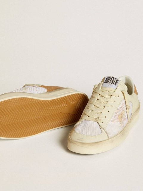 Golden Goose Stardan Ltd With Beige Leather Star And Crocodile Beige Leather Heel Tab Stardan Women - Image 3