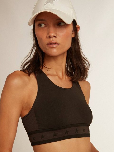 Golden Goose T-Shirts & Tops Women Black Athletic Top Black And Dark Gray - Image 2