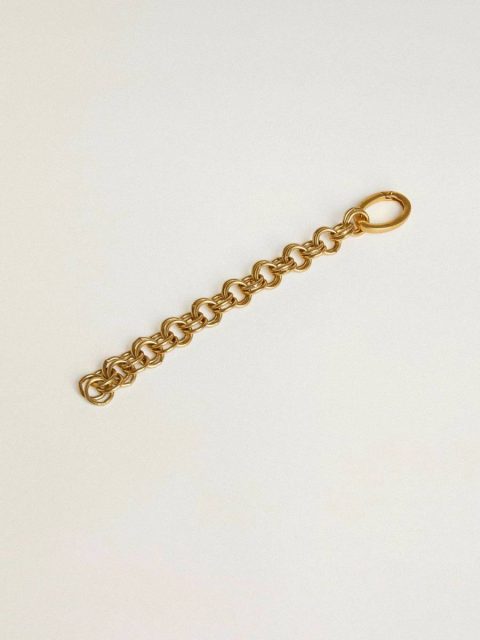 Golden Goose Women Bag Accessories Antique Gold-Colored Brass Charm In The Shape Of A Chain Antique Gold - Image 2