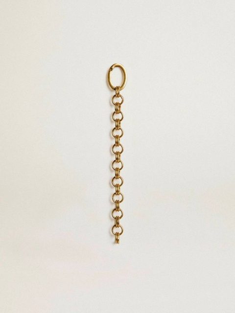 Golden Goose Women Bag Accessories Antique Gold-Colored Brass Charm In The Shape Of A Chain Antique Gold