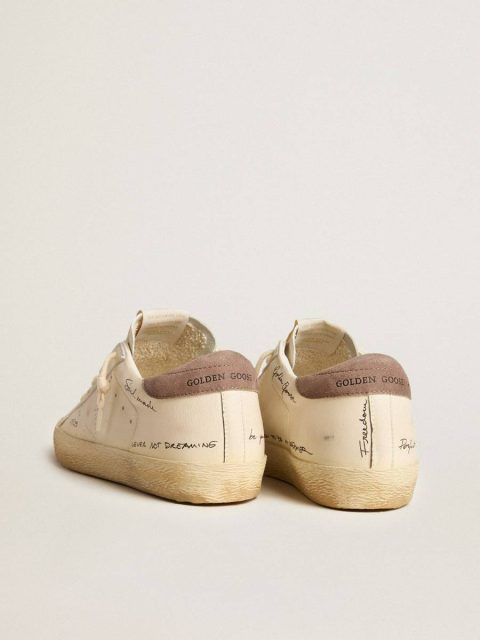 Golden Goose Women's Super-Star In Nappa Leather With Perforated Star And Suede Heel Tab Super-Star Women - Image 4