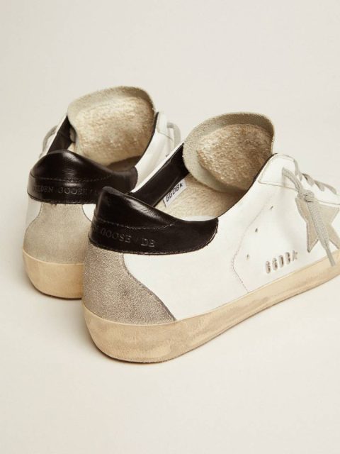Golden Goose Women's Super-Star With Black Heel Tab And Metal Stud Lettering Super-Star Women - Image 5