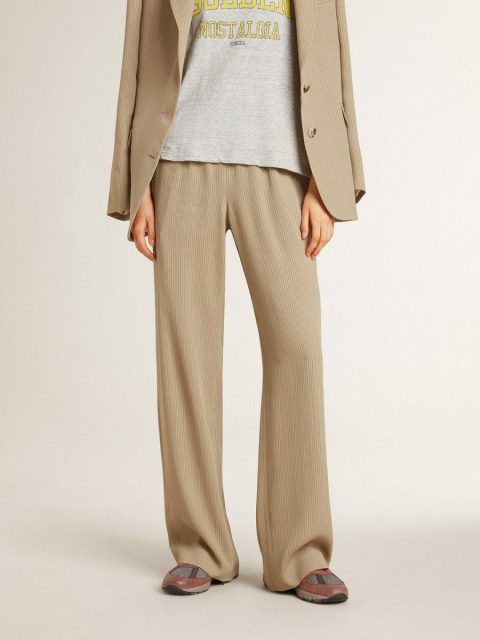 Golden Goose Women's Travertine-Colored Joggers Travertine Jeans & Pants Women - Image 2