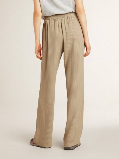 Golden Goose Women's Travertine-Colored Joggers Travertine Jeans & Pants Women - Image 4