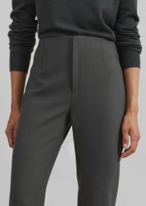 Green Bottoms Morrison Long Trousers - Light Khaki Women The Frankie Shop - Image 3