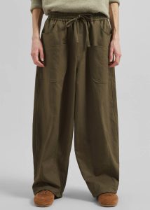 Green Fae Balloon Pants - Army Green Men Bottoms The Frankie Shop - Image 4