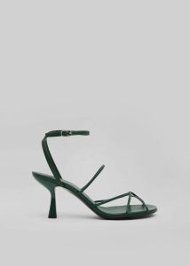 Green Heels Christopher Esber Blaze Heels - Evergreen The Frankie Shop Women