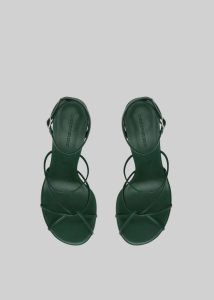 Green Heels Christopher Esber Blaze Heels - Evergreen The Frankie Shop Women - Image 4