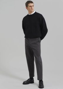 Gregory Trousers - Grey Bottoms Men The Frankie Shop Grey - Image 5