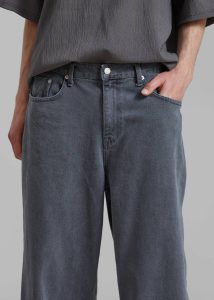 Grey Men Connor Jeans - Grey Wash Bottoms The Frankie Shop - Image 4