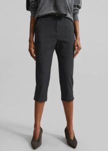 Grey Orsha Capri Pants - Grey Bottoms Women The Frankie Shop - Image 2