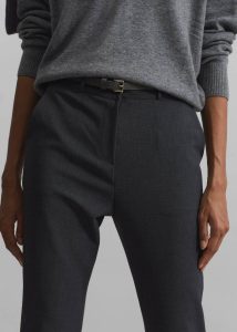 Grey Orsha Capri Pants - Grey Bottoms Women The Frankie Shop - Image 4