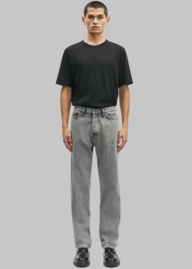 Grey Samsøe Samsøe Saeddie Jeans - Frosted The Frankie Shop Bottoms Men - Image 2