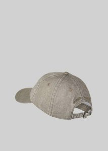 Grey The Frankie Shop Women Headwear Samsøe Samsøe Back Logo Cap - Bungee Cord - Image 4