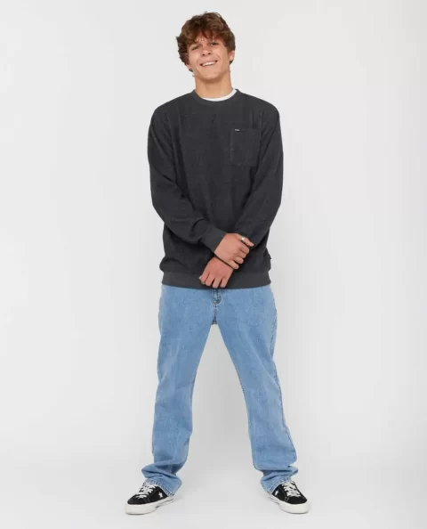 Grid Crew Mens Rip Curl Hoodies & Fleece - Image 4
