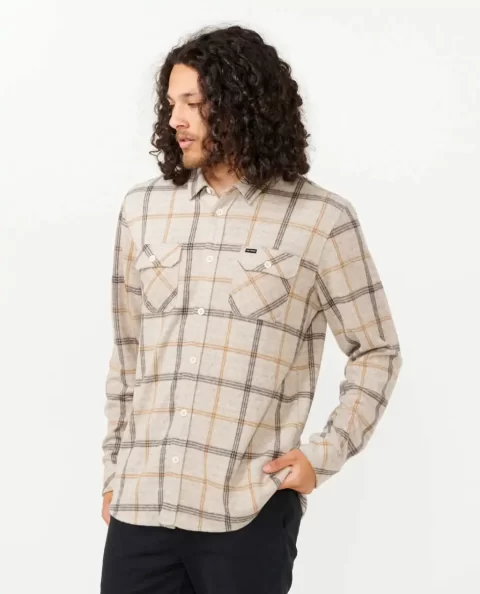 Grid Long Sleeve Shirt Shirts & Flannels Mens Rip Curl - Image 2