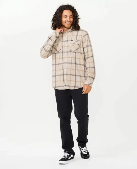 Grid Long Sleeve Shirt Shirts & Flannels Mens Rip Curl - Image 4