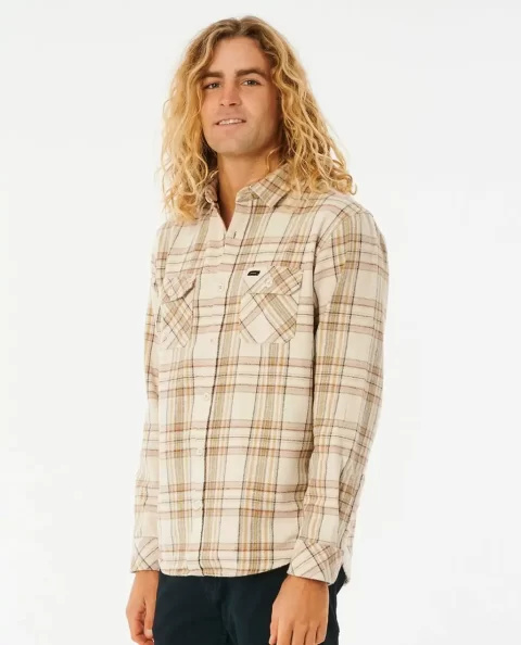 Griffin Flannel Shirt Mens Rip Curl Shirts & Flannels - Image 4