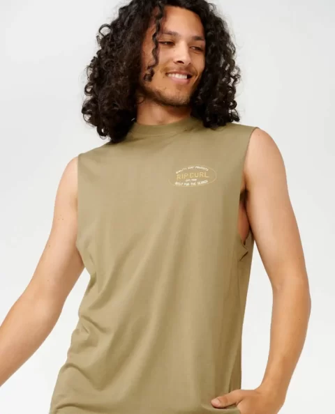 Hallmark Muscle Rip Curl Mens Tees & Tanks
