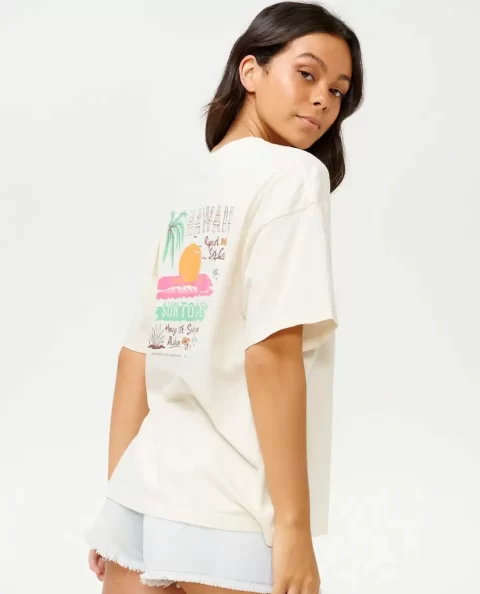 Hanalei Heritage Tee Women Tees & Tanks Rip Curl