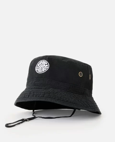 Hats & Beanies Rip Curl Mens Wetty Icon Bucket Hat - Image 4