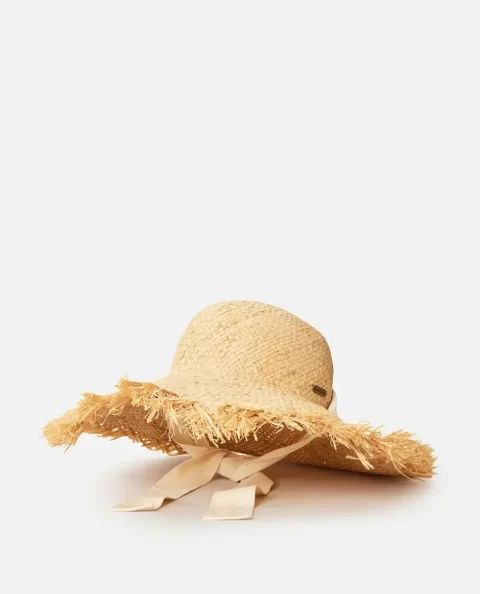 Hats & Beanies Wategos Fringed Straw Boho Hat Women Rip Curl - Image 4