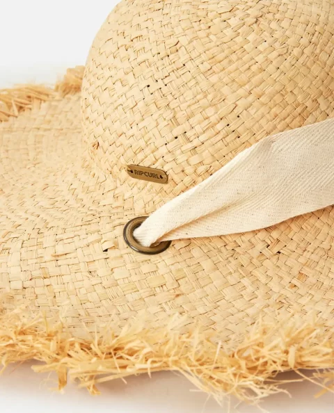 Hats & Beanies Wategos Fringed Straw Boho Hat Women Rip Curl - Image 5