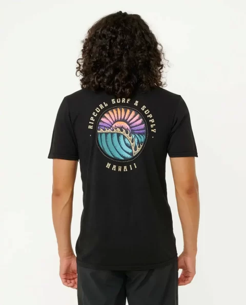 Hawaii Sunsets Tee Rip Curl Mens Tees & Tanks - Image 3