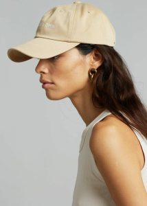 Headwear Women Frankie Baseball Cap - Sand The Frankie Shop Sand - Image 5