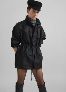 Helsta Utility Jacket - Black Black Women Outerwear The Frankie Shop