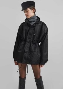 Helsta Utility Jacket - Black Black Women Outerwear The Frankie Shop - Image 3