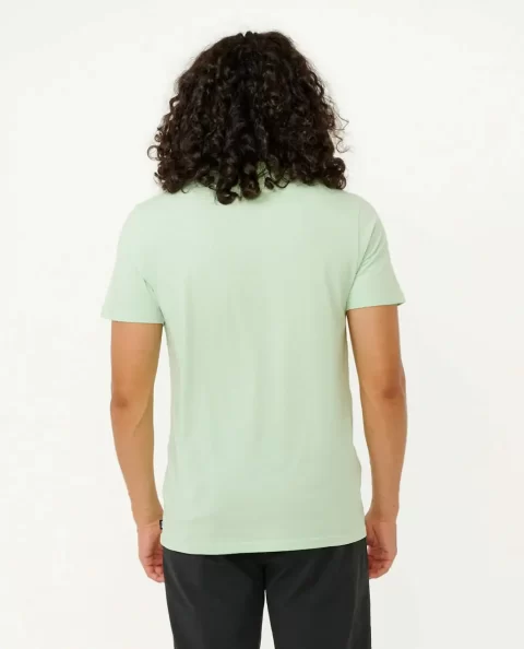 Heritage Diamond Pano Tee Mens Rip Curl Tees & Tanks - Image 3