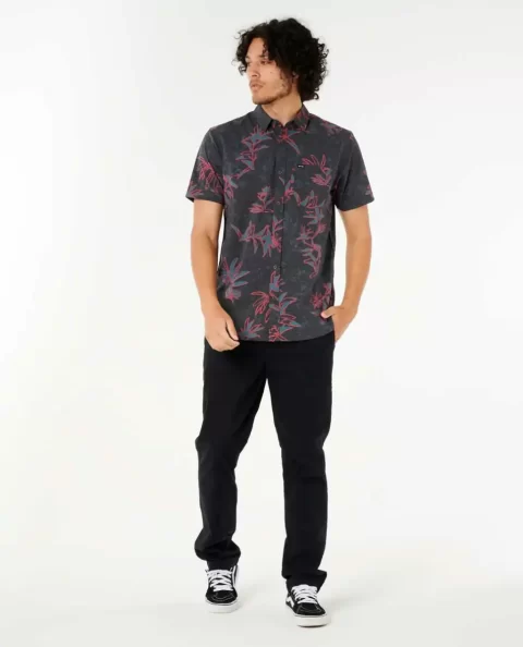 Heritage Floral Short Sleeve Shirt Shirts & Flannels Rip Curl Mens - Image 4