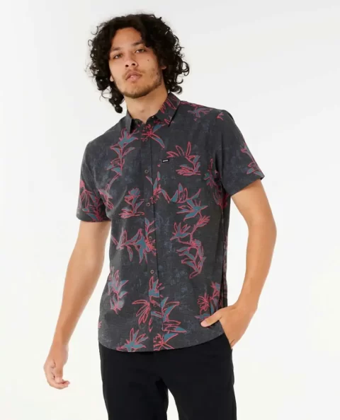 Heritage Floral Short Sleeve Shirt Shirts & Flannels Rip Curl Mens
