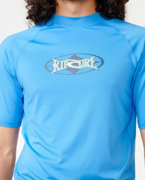 Heritage Oval Upf Short Sleeve Rash Guard Rash Guards Rip Curl Mens - Image 5