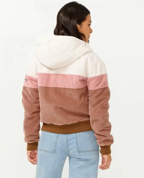 Hibiscus Heat Cord Jacket Women Jackets Rip Curl - Image 3