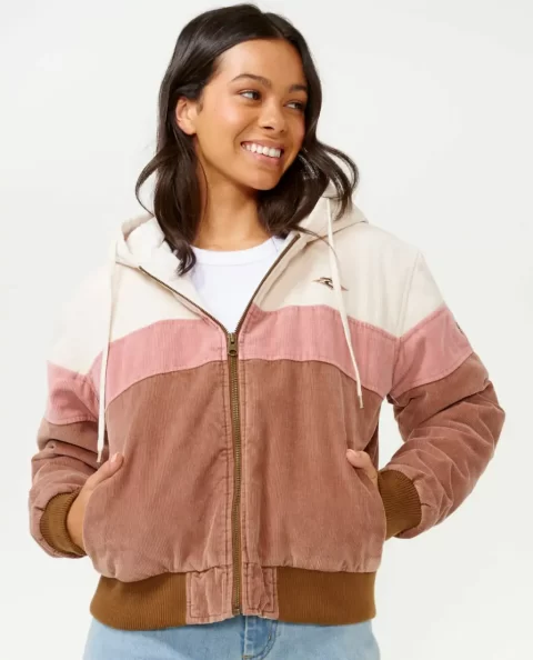 Hibiscus Heat Cord Jacket Women Jackets Rip Curl - Image 5